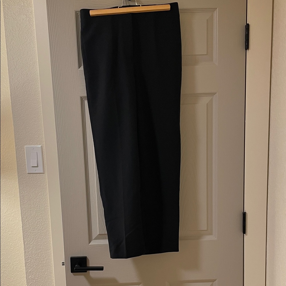 Ann Taylor Black Dress Pants Classic Straight-Leg
